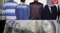 کشف 5 کیلوگرم تریاک در پوشش خانواده در میانه