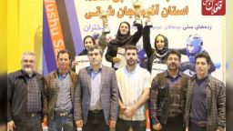 انتخاب بانوی میانه‌ای بعنوان برترین ساندا کار آذربایجان‌شرقی