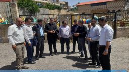 بازدید سرمایه گذار بخش خصوصی از طرح های مشارکتی شهرداری