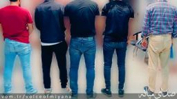 دستگیری عاملین ضرب و جرح شهروند میانه ای