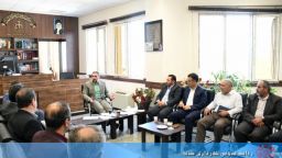 دیدار شهردار و اعضای شورای شهر با مسولان قضایی میانه در هفته قوه قضاییه / تصاویر