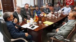 دیدار روسای تامین اجتماعی، بهزیستی و کلینیک تامین اجتماعی با فرماندار