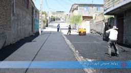 آسفالت کوچه شهید دستغیب در شهرک امام