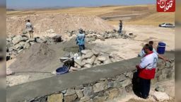 کلنگ زنی بدون تشریفات ساخت یک پایگاه امداد و نجات در میانه