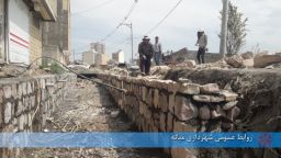 اجرای ادامه کانال زیرزمینی خیابان شاهد