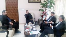 دیدار شهردار میانه و مسولین ارشد استانی با رییس سازمان شهرداری‌ها و دهیاری های کشور