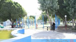 فنس کشی و ایجاد زمین ورزش در پارک فرهنگیان میانه
