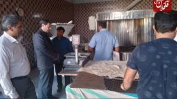 از نانوایی های شهرستان بازرسی شد