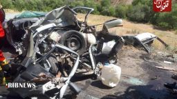 چهار کشته در تصادف جاده قدیم میانه - تبریز