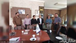 تقدیر و تشکر از جناب آقای مهندس ناصر شاهمرادی به جهت زحمات چندین ساله به عنوان مدیر سابق روابط عمومی دانشگاه پیام نور مرکز میانه