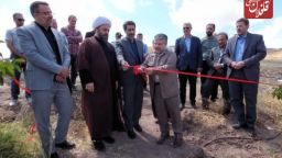 بهره برداری از ۷ طرح عمرانی خدماتی در بخش ترکمانچای میانه