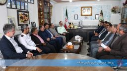 تصاویر دیدار با فرمانده انتظامی میانه به مناسبت هفته نیروی انتظامی