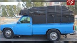 توقیف محموله خشکبار خارجی قاچاق در میانه