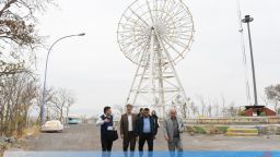 بازدید میدانی و نشست بازخوانی طرح احیای  پارک جنگلی با حضور مشاور و مجری طرح