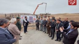 قشلاقی از پروژه احداث کارخانه هادی های نو ترکیب بازدید کرد