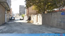 آسفالت ریزی کوچه بهار سوم در خیابان بهار