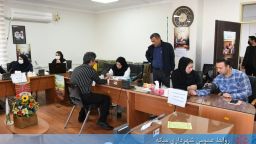 برپایی ایستگاه سلامت در شهرداری میانه
