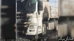 روز پر حادثه و پرکار آتش نشانی در میانه