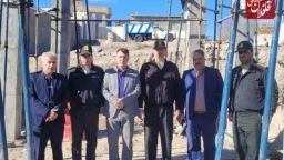 پیشرفت ۷۰ درصدی پروژه احداث پاسگاه انتظامی شهر ترک