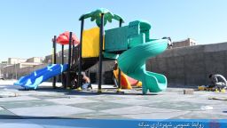 خرید و نصب وسایل بازی کودکان در پارک المهدی