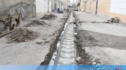 احداث آبرو کوچه های قائم دوم و سوم در خیابان فجر