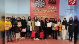 نفرات برتر دارت شهرستان میانه مشخص شدند