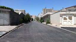 آسفالت مابین کوچه فردوسی ۱ و ۲ در شهرک اندیشه