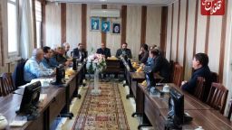 جلسه مشترک فرماندار با اعضای هیئت های نظارت، اجرایی و اداری انتخابات ریاست جمهوری تشکیل شد