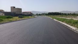 عملیات آسفالت ریزی کمربندی جنوبی حد فاصل میدان شهید کلانتری و میدان ایثار(خیابان ۳۵ متری شهدای خدمت)