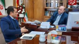 دیدار مجری طرح های اشتغالزایی بنیاد برکت در استان با فرماندار میانه