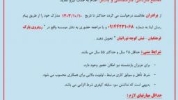 تمدید آگهی جذب نیرو در موسسه خیریه امیدنو میانه