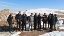 جلسه تعین تکلیف اراضی بنیاد مسکن در بخش کاغذکنان