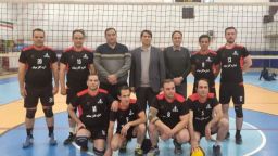 کسب عنوان قهرمانی تیم والیبال اداره گاز شهرستان میانه در مسابقات والیبال