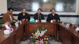 جلسه هماهنگی برنامه های دهه فجر در بخش کندوان برگزار شد