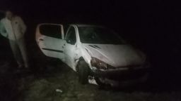 واژگونی پژو ۲۰۶ با یک فوتی در شهرستان میانه