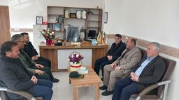 بازدید بخشدار کندوان از ساختمان تازه افتتاح‌شده پاسگاه انتظامی