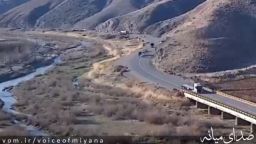 راه اندازی گشت و کنترل هوایی جاده های مواصلاتی شهرستان میانه