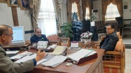 تسهیل سرمایه گذاری در قرار کاری فرماندار ویژه میانه با سرمایه گذار میانه ای