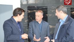 بررسی موانع تولید و صدور دستورات حمایتی در بازدید فرماندار ویژه میانه از سه واحد تولیدی
