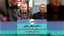 با حکم مصطفی مولوی /برادرزن پزشکیان مسئولیت گرفت