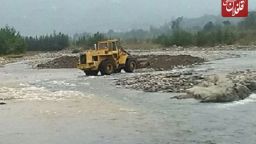 شناسایی برخورد با برداشت کنندگان غیر مجاز شن و ماسه از حریم و بستر رودخانه در شهرستان میانه