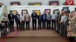 آیین افتتاح آموزشگاه آزاد هنرهای تجسمی "رنگار" ندا مرسلزاده در شهرستان میانه