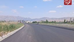 آسفالت‌ریزی کمربندی جنوبی میانه به پایان رسید