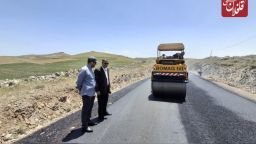 استمرار بهسازی آسفالت راههای مواصلاتی شهرستان / آسفالت ریزی قسمت تعریض شده مسیر میانه-ترک به زودی