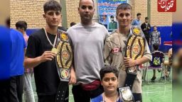 کسب سه مدال طلا توسط ووشوکاران میانه ای در مسابقات کشوری