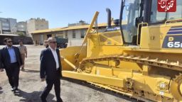 بلدوزر جدید کوماتسو به ناوگان راهداری میانه اضافه شد
