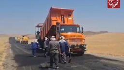 آغاز آسفالت‌ریزی دو محور روستایی در میانه