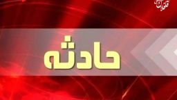 یک فوتی و ۲ مصدوم در اثر برخورد دو دستگاه کامیون در میانه