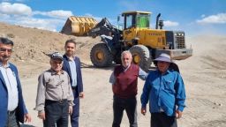 بازدید بخشدار کندوان از پروژه های روستای آیدیگوز و دیزج