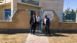 بازدید بخشدار کندوان از اداره آب و فاضلاب و کتابخانه عمومی شهر ترک